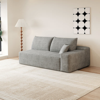 Y119 - 3L - GREY 3seater left - 1st Choice Furniture Direct