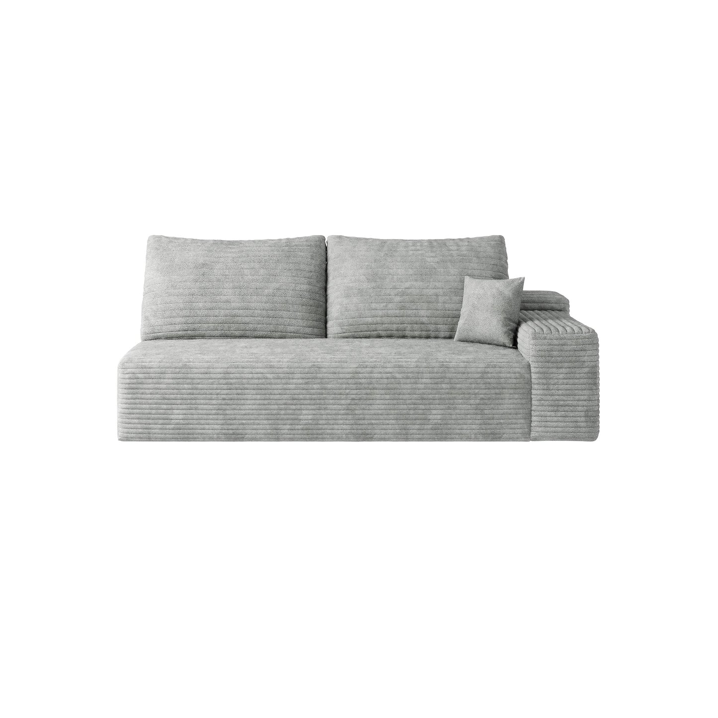 Y119 - 3L - GREY 3seater left - 1st Choice Furniture Direct