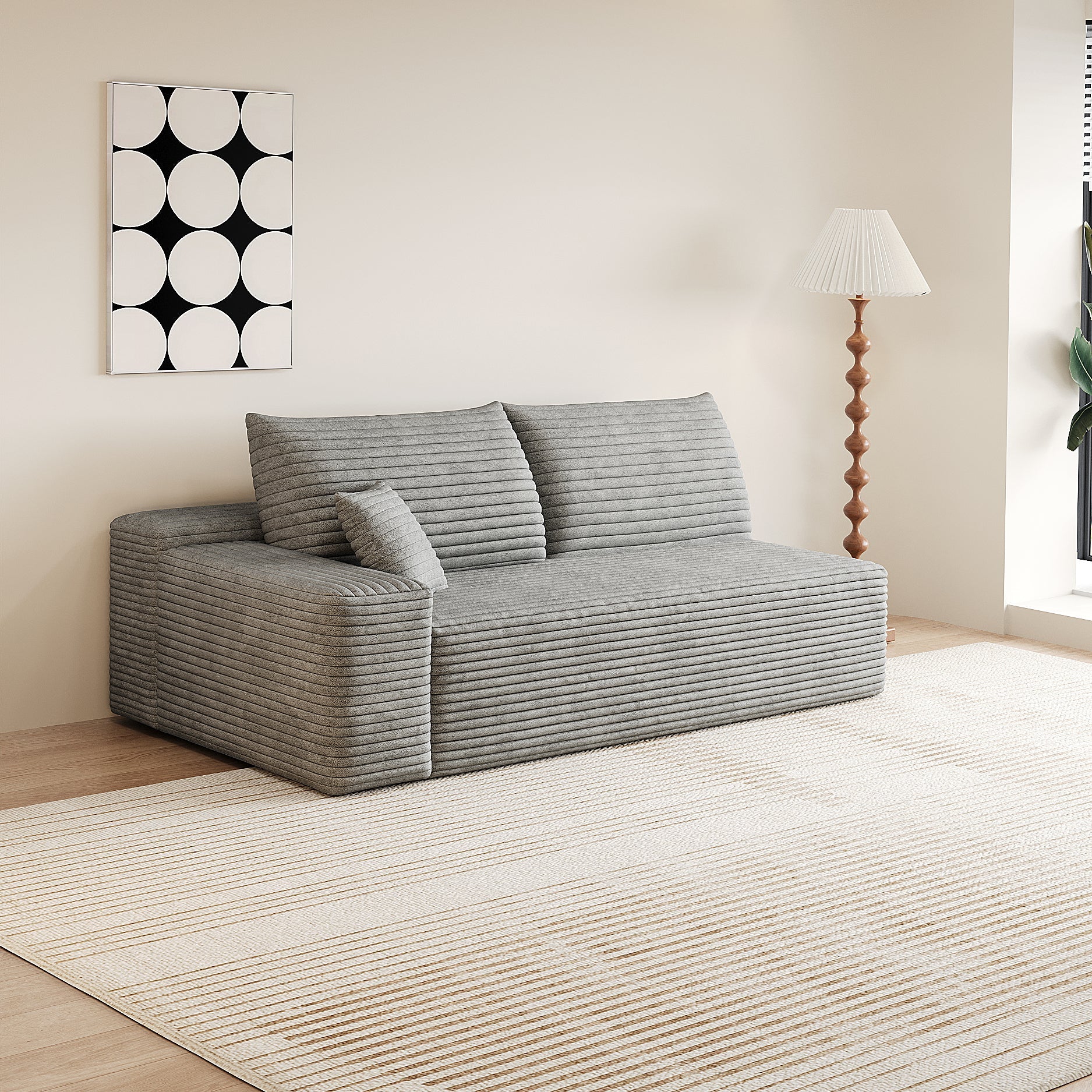 Y119 - 3R - GREY 3seater right grey - 1st Choice Furniture Direct