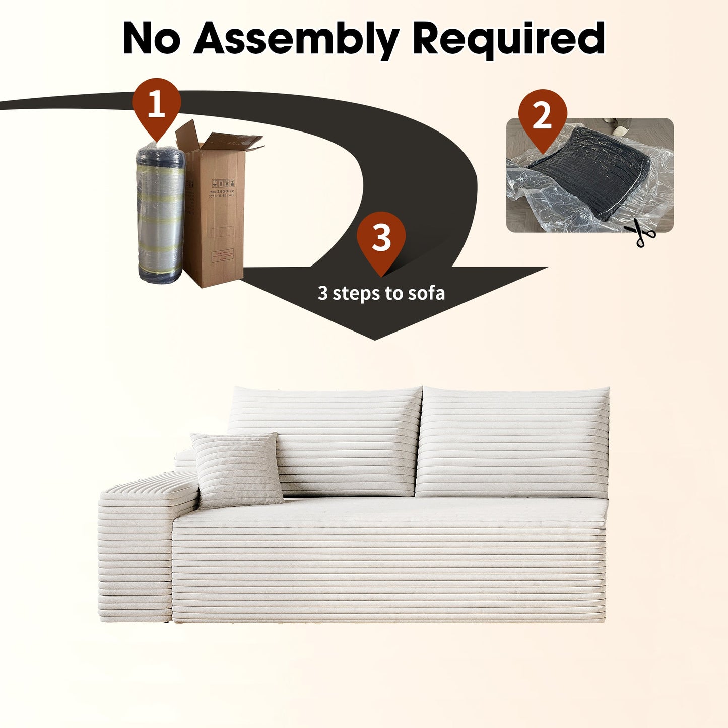 Y119 - 3R - WHITE - 1st Choice Furniture Direct