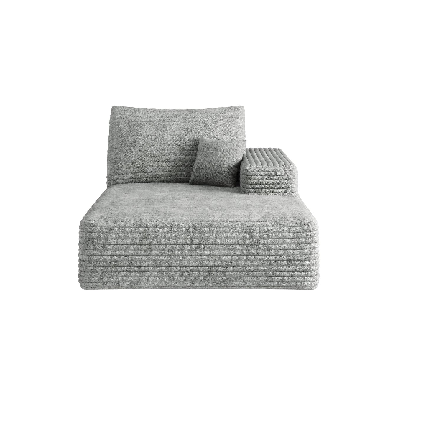 Y119 - L - SLEEPER - GREY sofa left sleeper grey - 1st Choice Furniture Direct