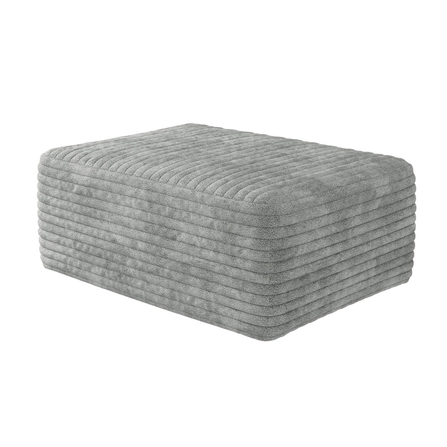 Y119 - OTTOMAN - GREY ottoman grey - 1st Choice Furniture Direct