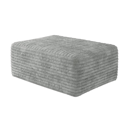 Y119 - OTTOMAN - GREY ottoman grey - 1st Choice Furniture Direct