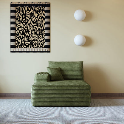 Y119 - R - SLEEPER - GREEN right sleeper green - 1st Choice Furniture Direct