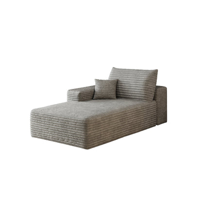 Y119 - R - SLEEPER - GREY right sleeper grey - 1st Choice Furniture Direct