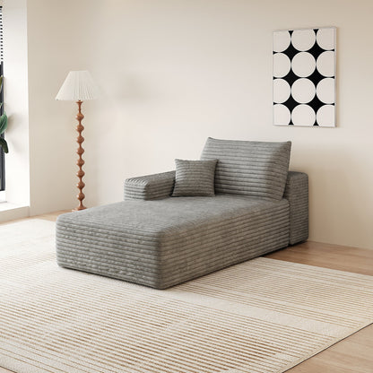Y119 - R - SLEEPER - GREY right sleeper grey - 1st Choice Furniture Direct