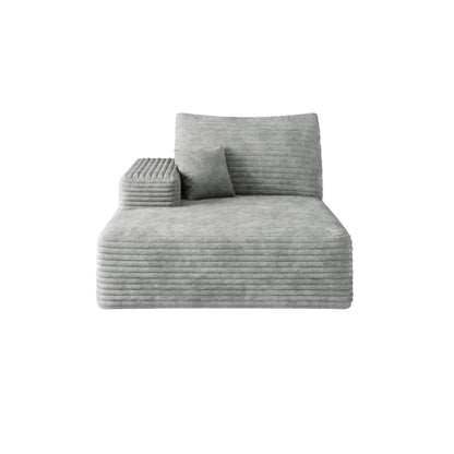 Y119 - R - SLEEPER - GREY right sleeper grey - 1st Choice Furniture Direct