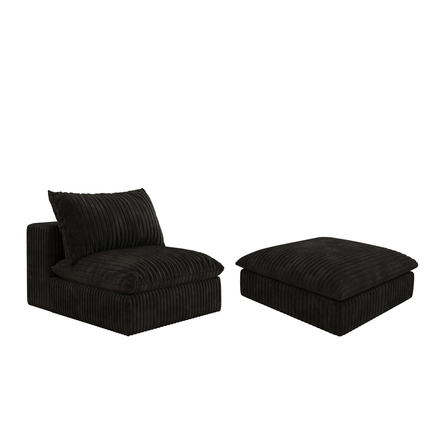 Y137 - 1S+OTTOM - BLACK - 1st Choice Furniture Direct