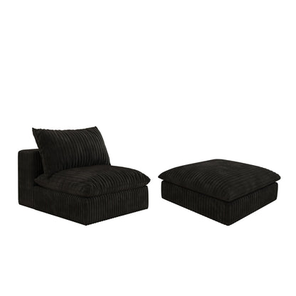 Y137 - 1S+OTTOM - BLACK - 1st Choice Furniture Direct
