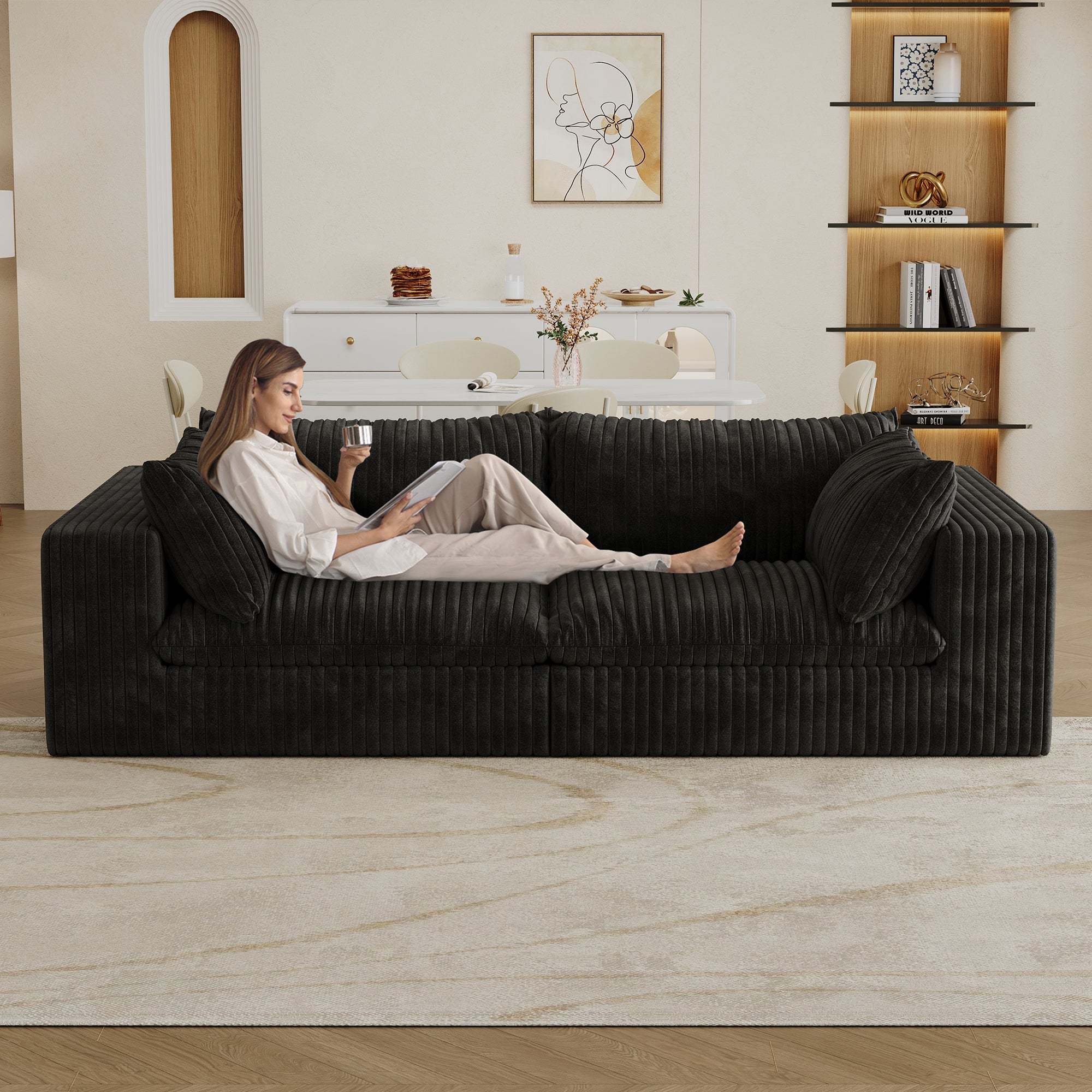 Y137-2SEATER-BLACK – 1st Choice Furniture Direct