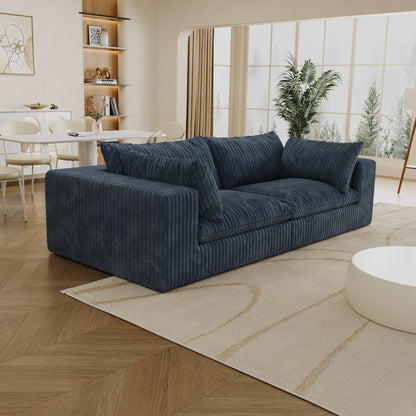 Y137 - 2SEATER - BLUE - 1st Choice Furniture Direct