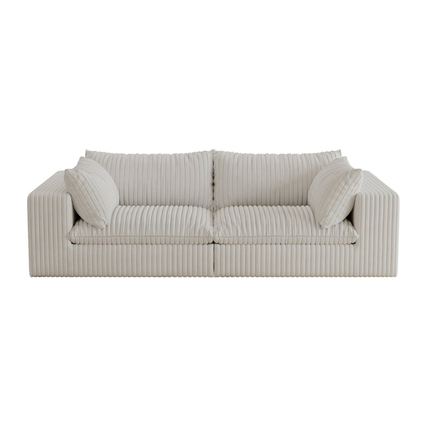 Y137 - 2SEATER - WHITE - 1st Choice Furniture Direct