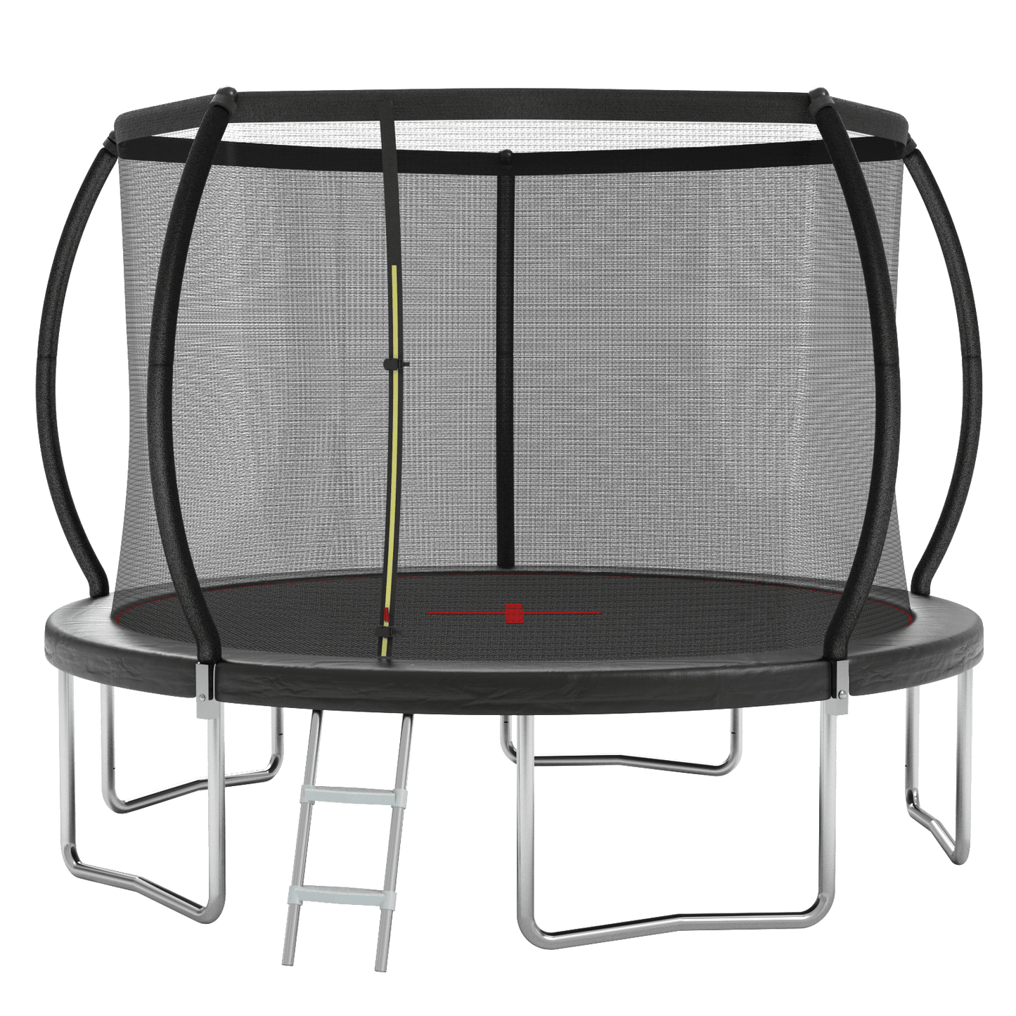 YC 12FT trampoline Pumpkin - Standard - Black - 1st Choice Furniture Direct
