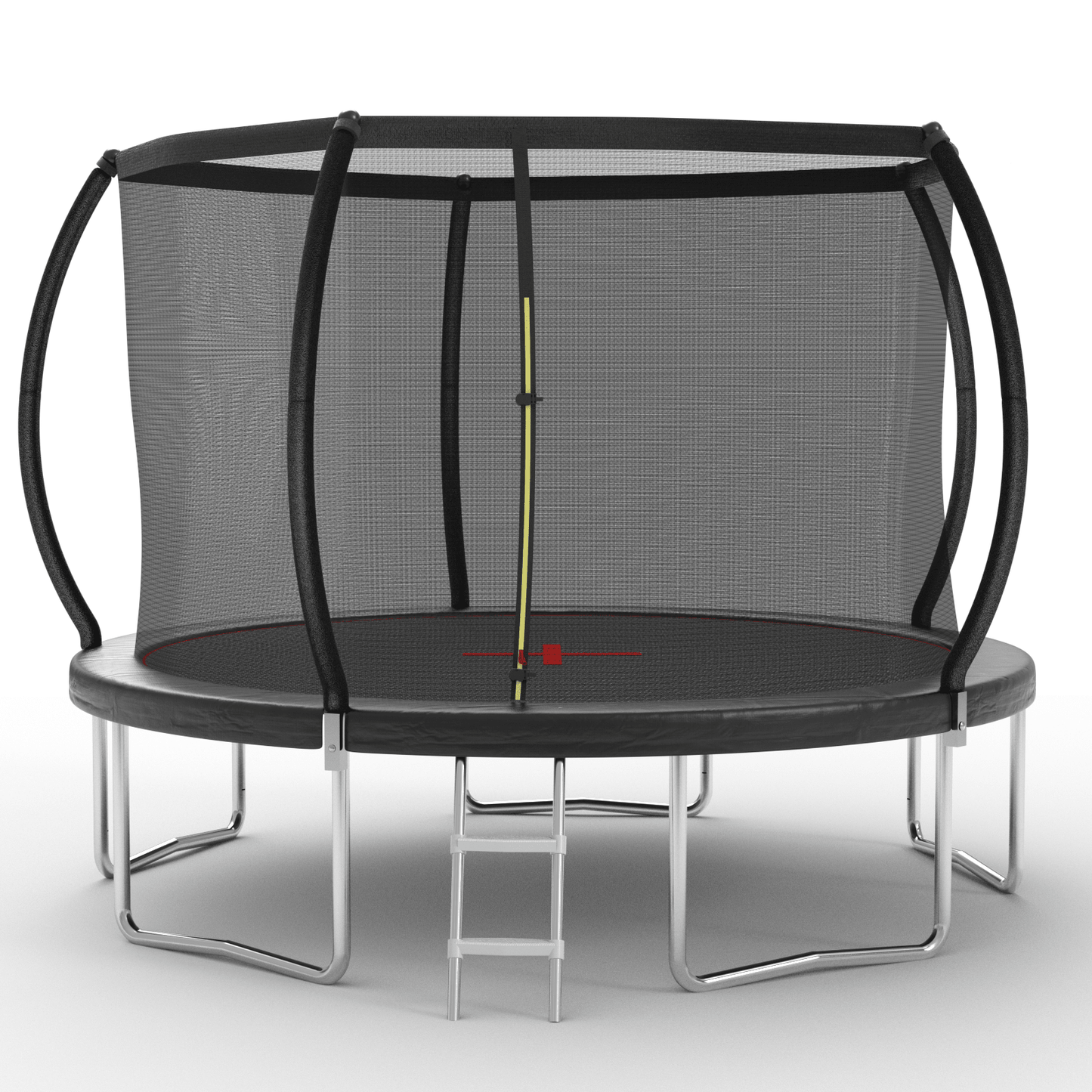 YC 12FT trampoline Pumpkin - Standard - Black - 1st Choice Furniture Direct