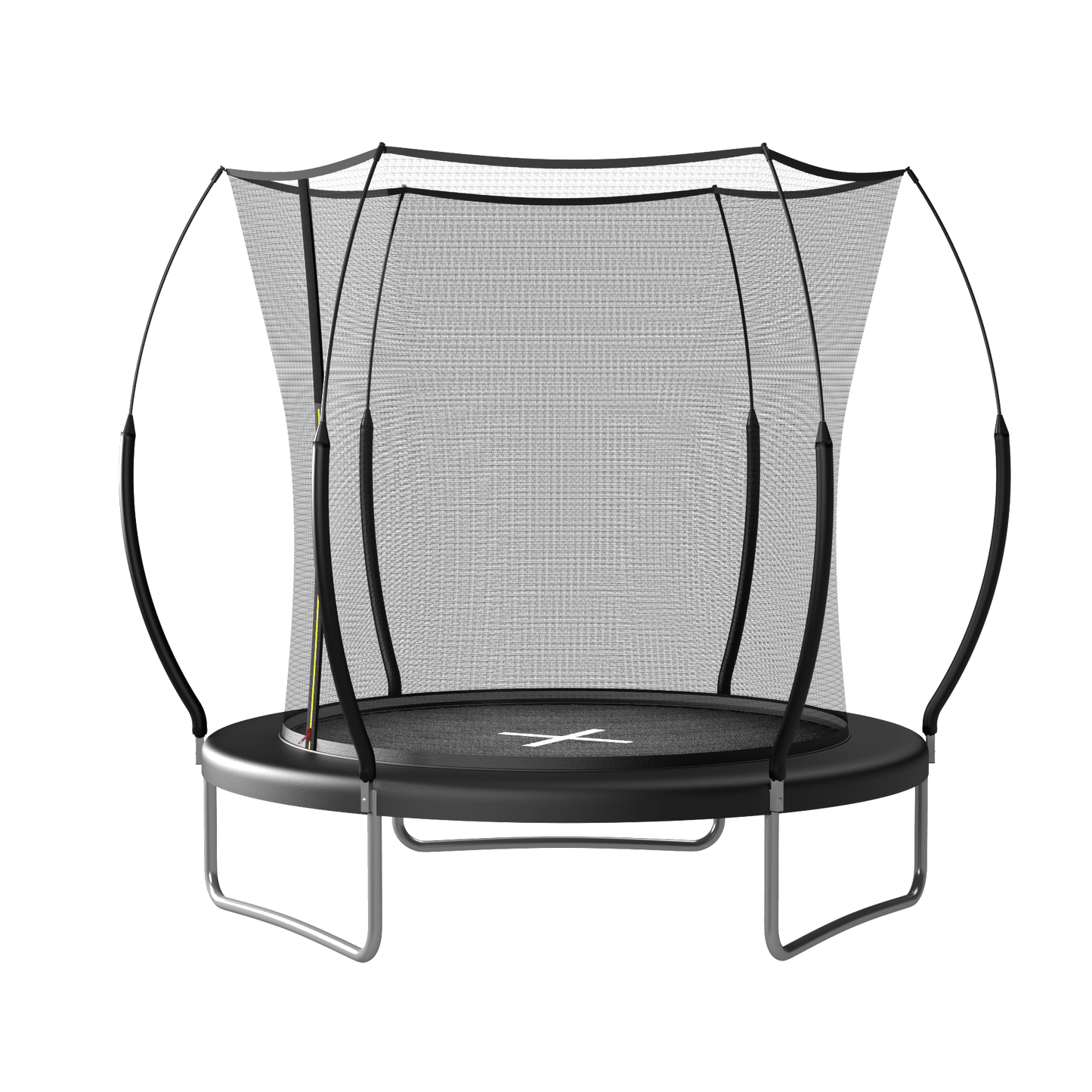 YC 6FT Springfree no Gap Trampoline- Blak - 1st Choice Furniture Direct