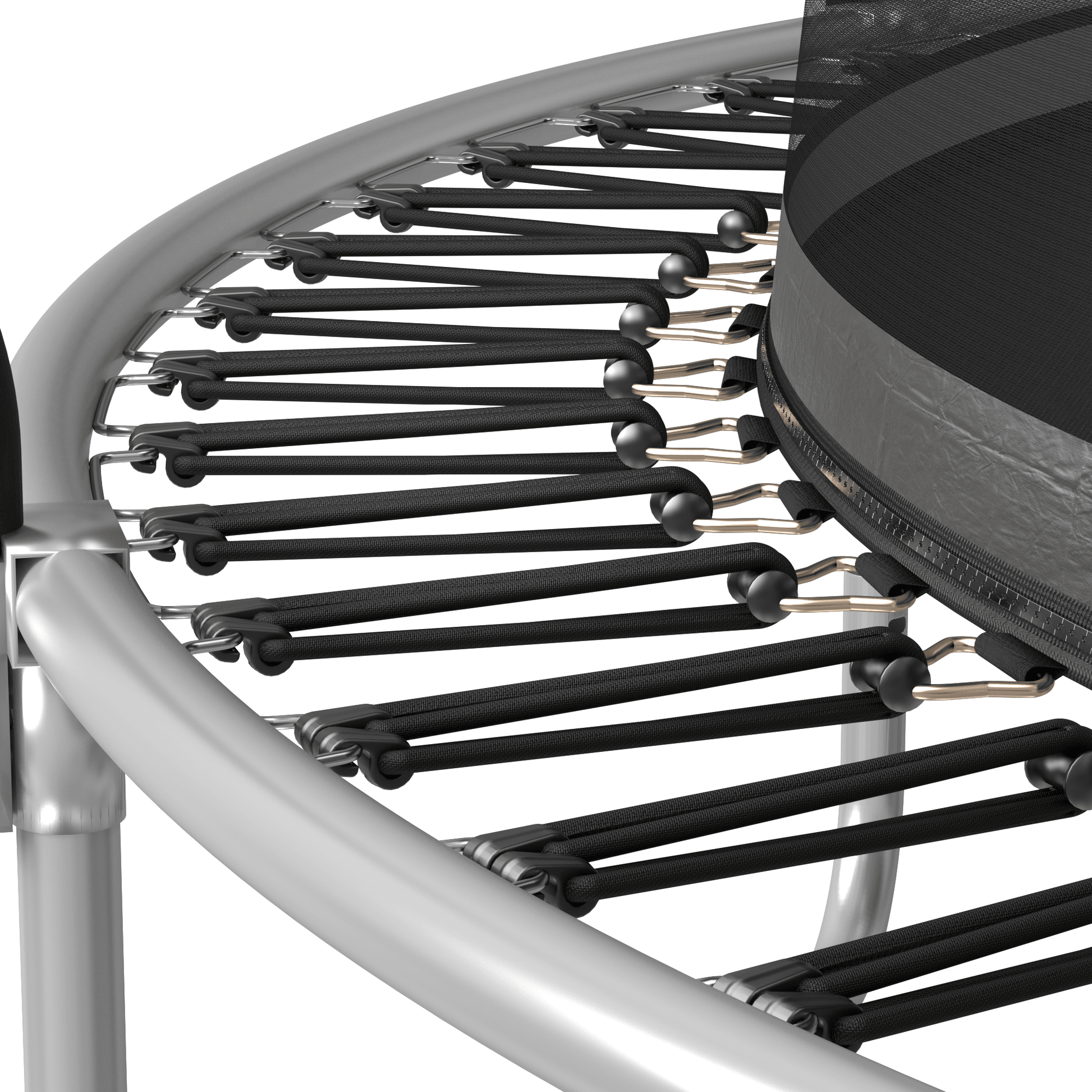 YC 6FT Springfree no Gap Trampoline- Blak - 1st Choice Furniture Direct