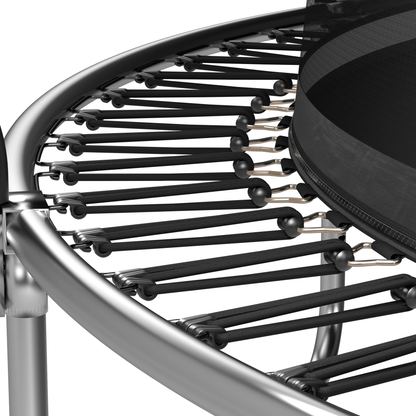YC 8FT Springfree no Gap Trampoline - Black - 1st Choice Furniture Direct