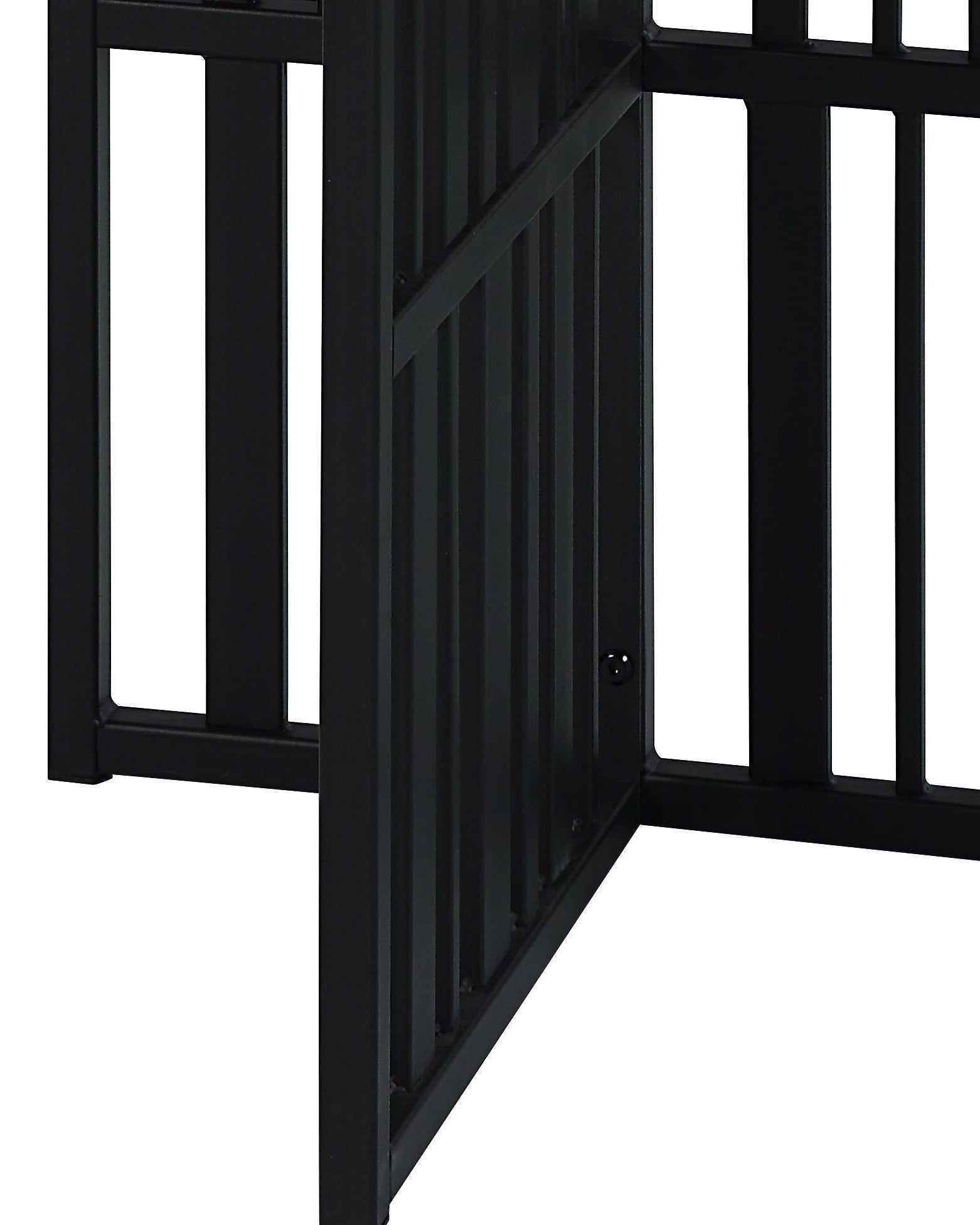 Zudora Antique Oak & Black Finish End Table - 1st Choice Furniture Direct