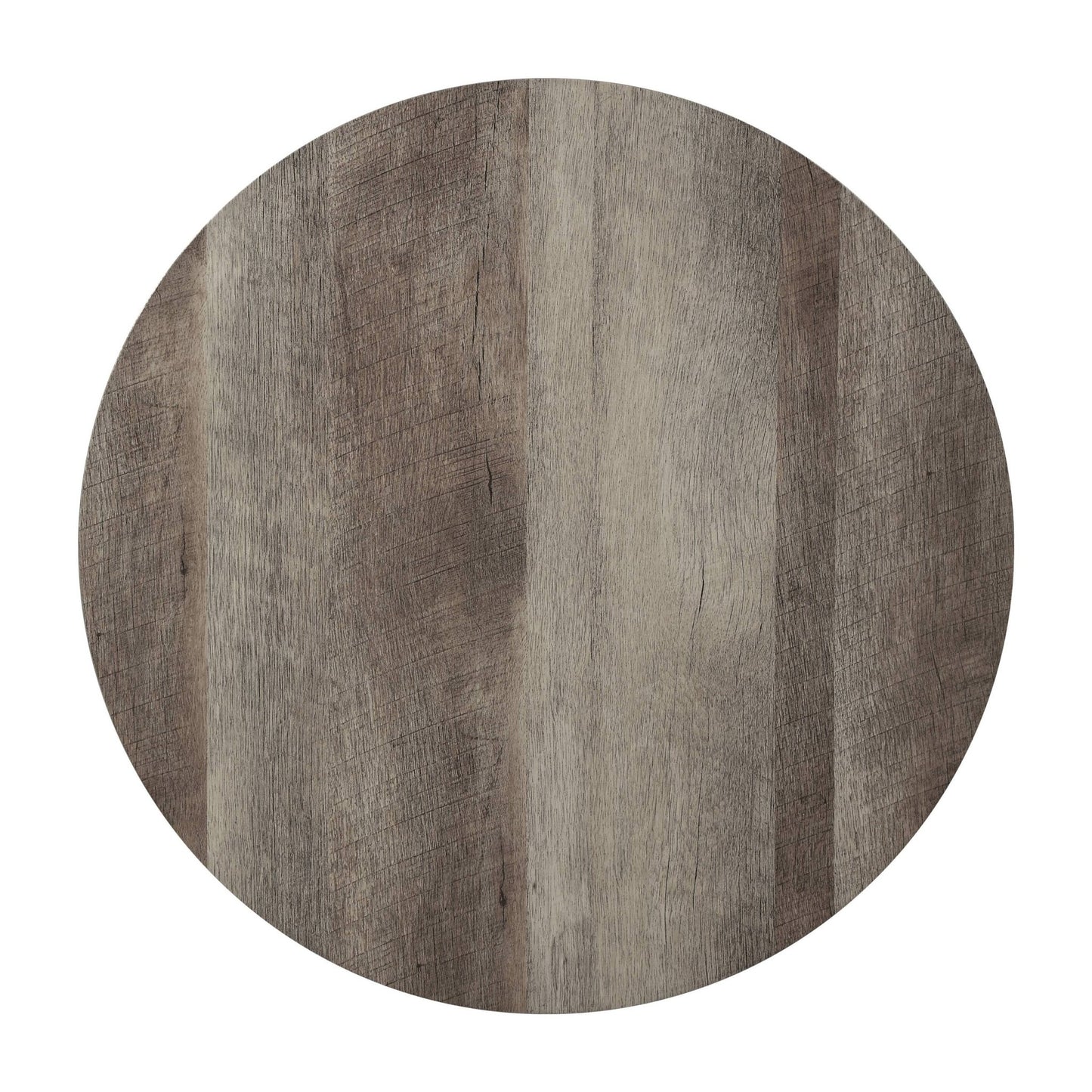 Zudora Antique Oak & Black Finish End Table - 1st Choice Furniture Direct