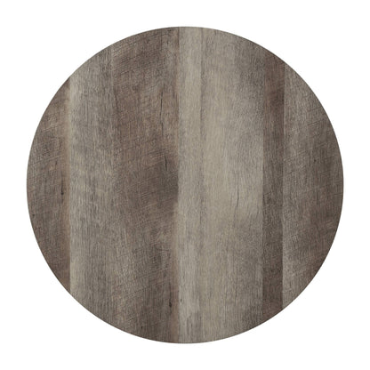 Zudora Antique Oak & Black Finish End Table - 1st Choice Furniture Direct