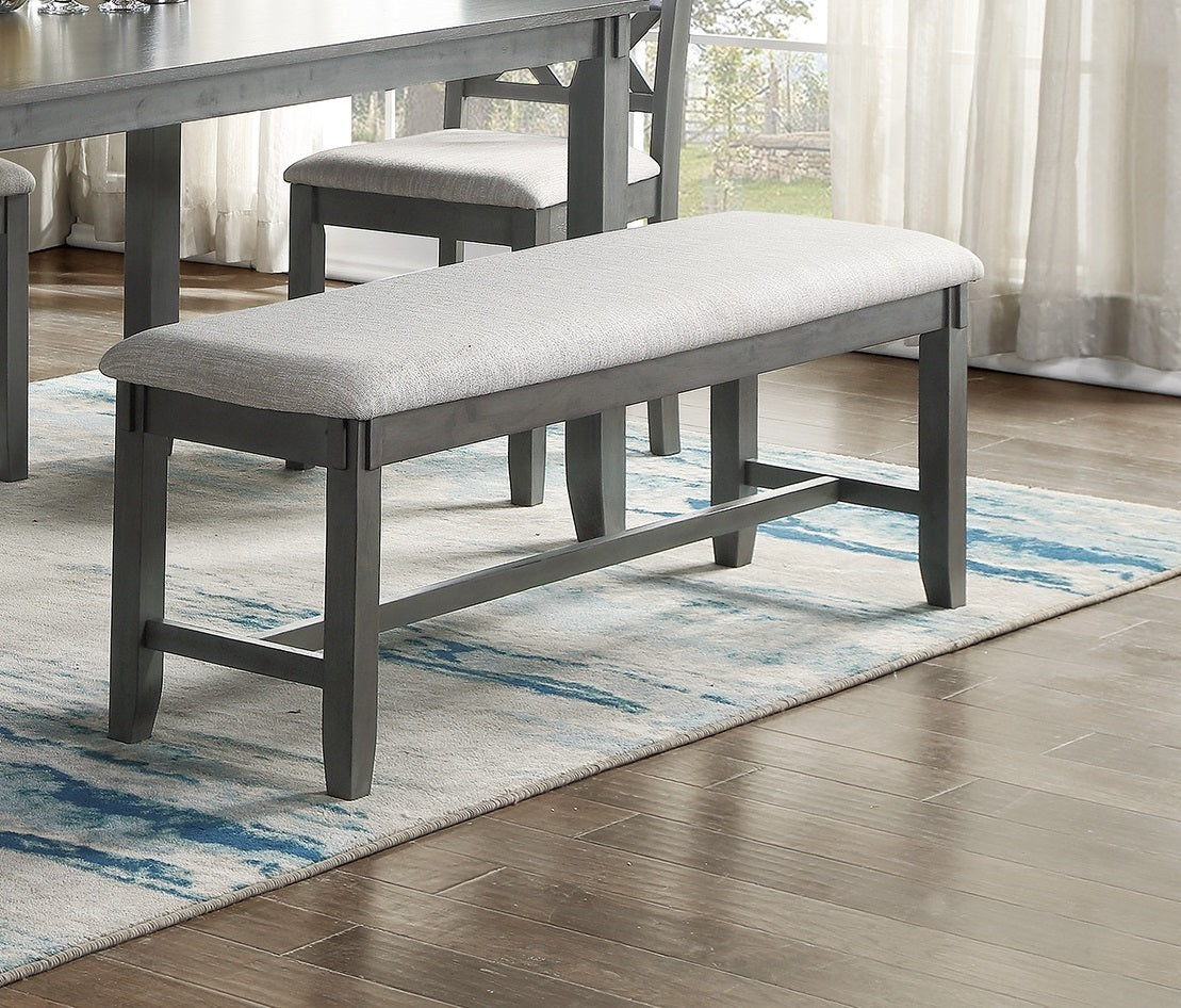 1st Choice Modern Unique Modern 6-Piece Dining Table Set Furniture