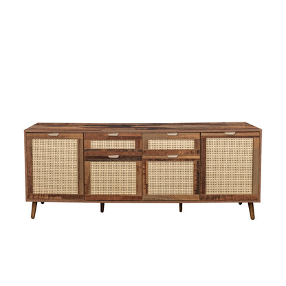 1st Choice Modern Entertainment Storage Media Console for TVs up to 70"