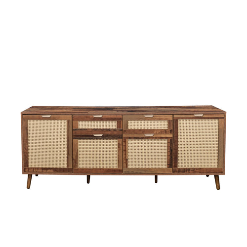 1st Choice Modern Entertainment Storage Media Console for TVs up to 70"