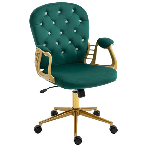 1st Choice 360° Velvet home office chair