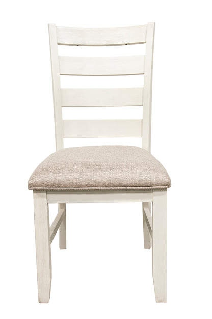 1st Choice Contemporary Classic Dining Table Set Room Furniture in White