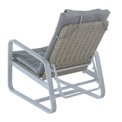 1st Choice Stylish Outdoor Reclining Plush Cushioned Club Chair - Set of 2