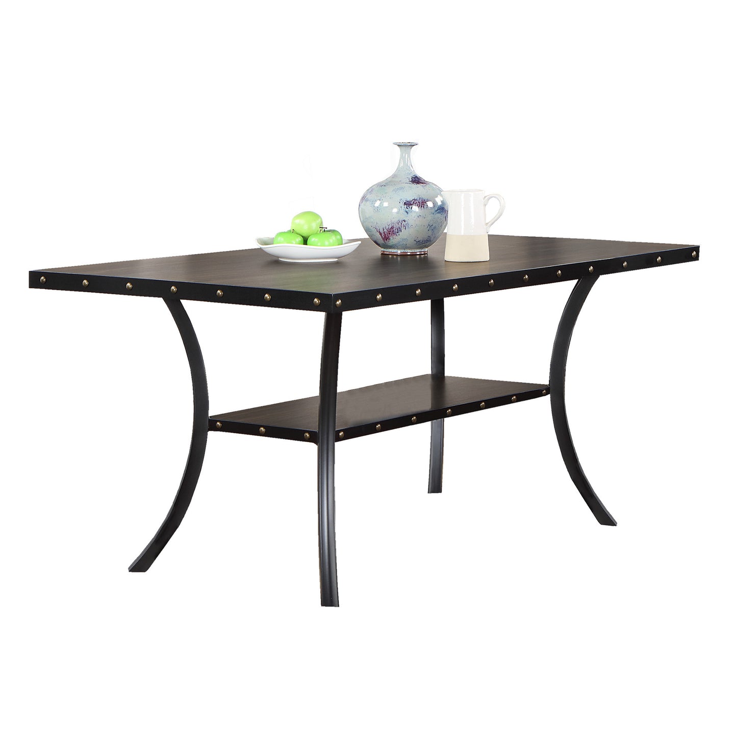 1st Choice Classic Dining Room Natural Wooden Rectangle Top Dining Table Set