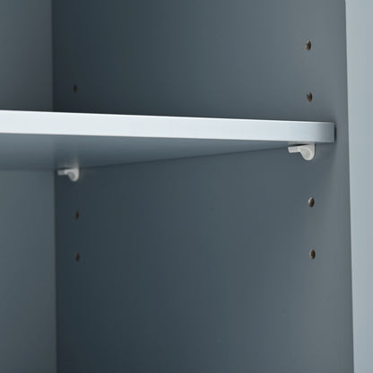 1st Choice Multipurpose Kitchen Cart Cabinet with Side Storage Shelves