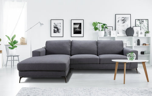 1st Choice Contemporary and Stylish Carlo Laf Sectional in GRAY