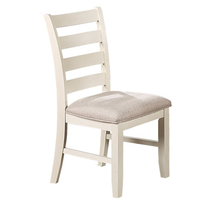 1st Choice Contemporary Classic Dining Table Set Room Furniture in White