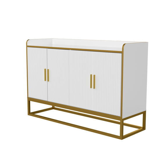 1st Choice Modern Kitchen Buffet Storage Cabinet Cupboard in White