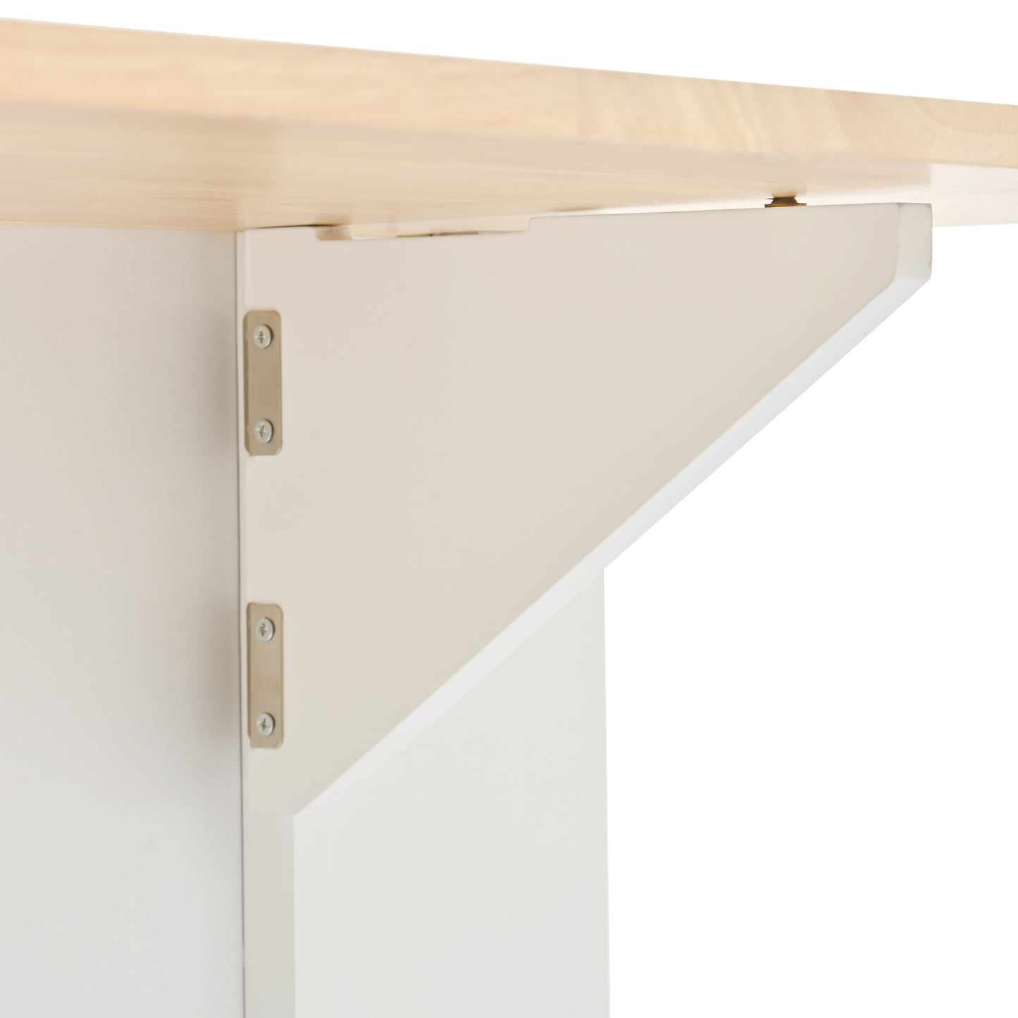 1st Choice Modern Kitchen Island Adjustable Storage with Power Outlet