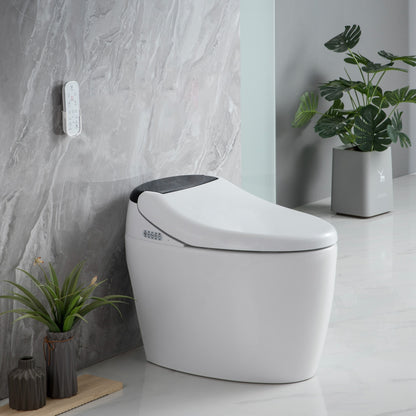 1st Choice Bidet Toilet with Auto & Remote Control with Kid Wash - White