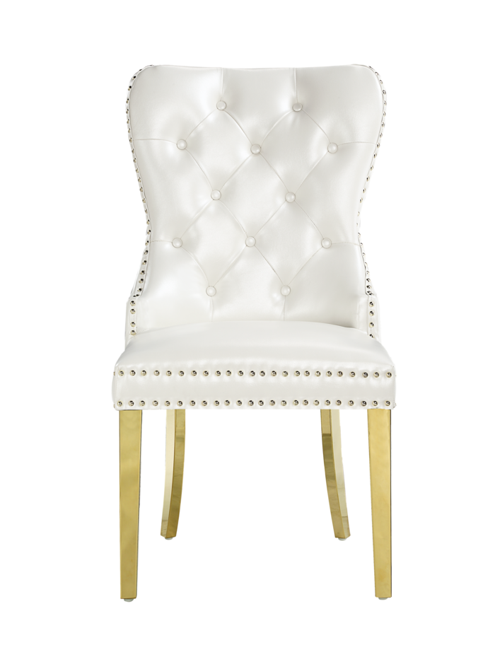 1st Choice Modern Tufted Accent Upholstered Dining Chairs- Set of 2