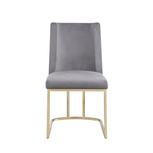 1st Choice Modern Elegance Dining Velvet Upholstered Side Chair - Set of 2