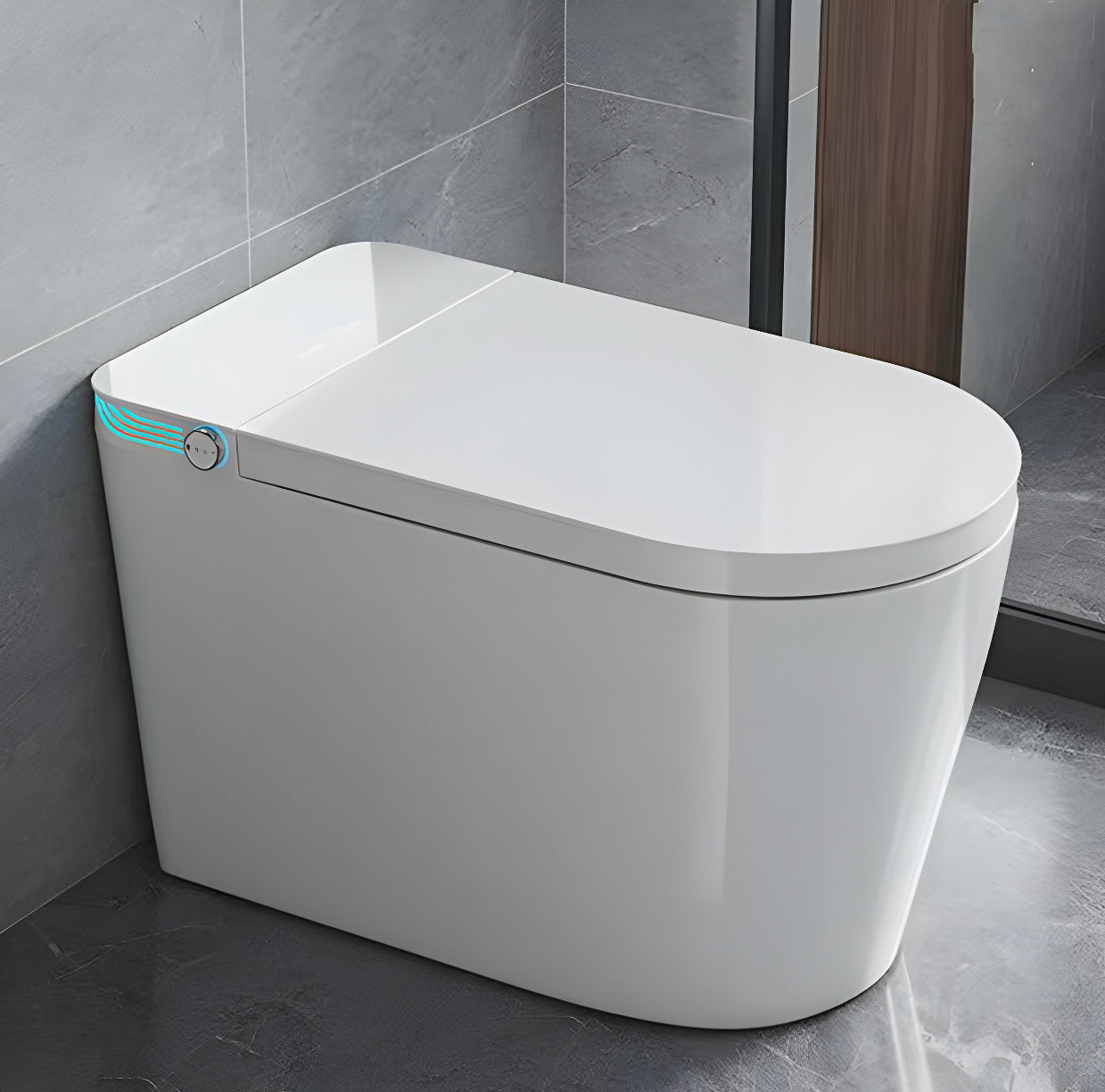 1st Choice Smart Bidet Toilet with Heated Seat Wireness Remote Control
