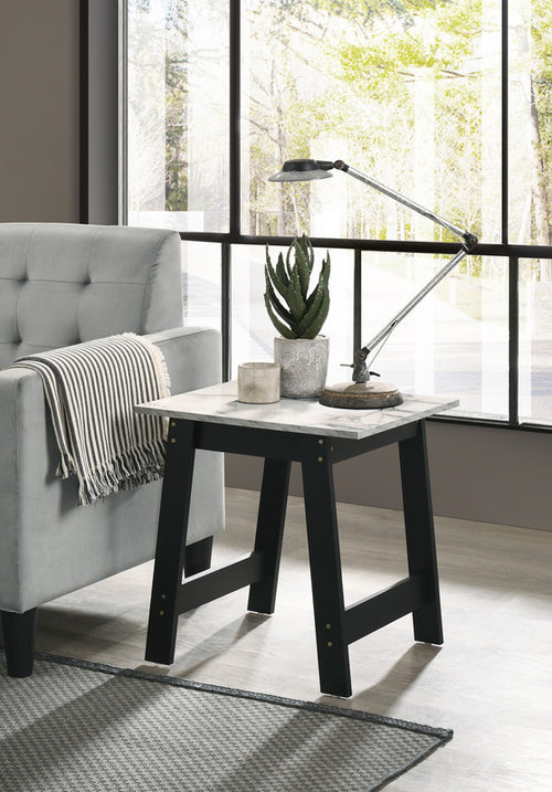 1st Choice Durable Marble Minimalistic Practical End Table Furniture