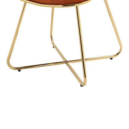 1st Choice Accent Velvet Upholstered Dining Side Chairs - Set of 2