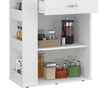 1st Choice Modern Elegant Victoria Pantry Double Door Cabinet in White