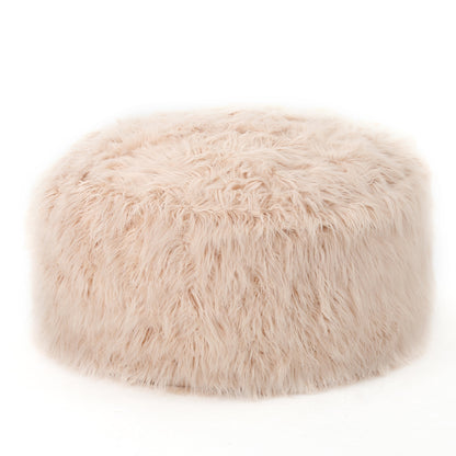 1st Choice Stylish Cozy Relaxation 5ft Long Faux Comfy Pink Beanbag