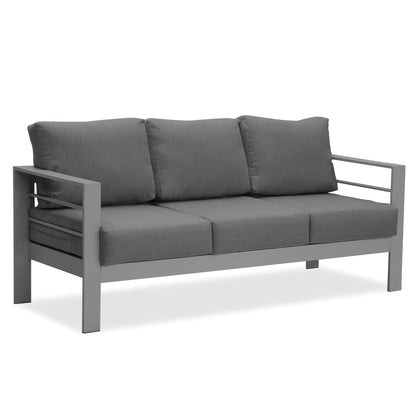 1st Choice Elevate Your Outdoor Space with Dark Gray Aluminum Patio Furniture