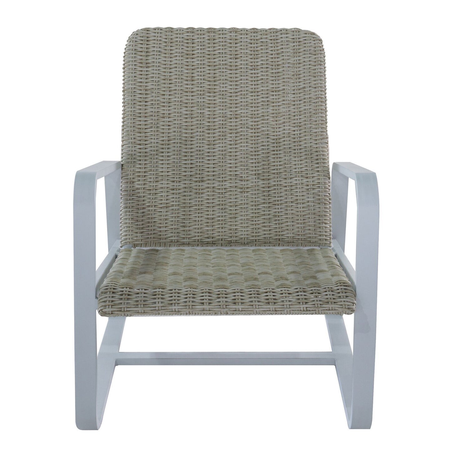 1st Choice Stylish Outdoor Reclining Plush Cushioned Club Chair - Set of 2