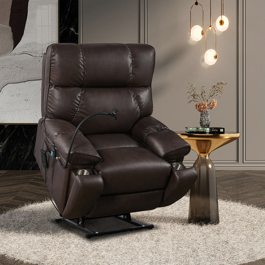 1st Choice Modern Elderly Electric Power Recliner Chair with Phone Holder
