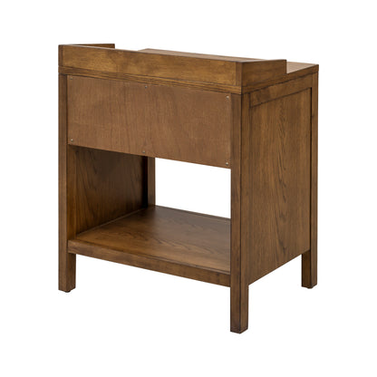 1st Choice Modern Sunset Cliff 1-Drawer Nightstand with Shelf