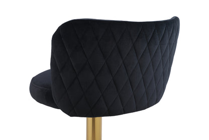 1st Choice Moder Swivel Velvet Counter Barstools Bar Height - Set of 2