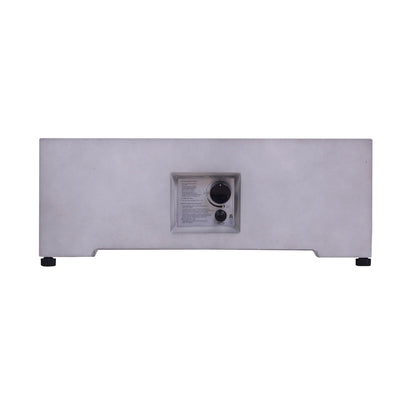 1st Choice 40,000BTU Exterior Faux Stone Propane Fire Pit For Outdoor Garden